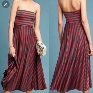 Maeve by Anthropologie Strapless dress, size S